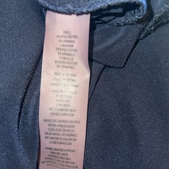 Vince Camuto navy, spandex dress. Size 12. - Picture 3 of 3